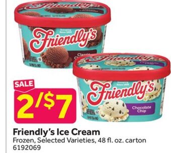 Stop&Shop Friendly's ice cream offer