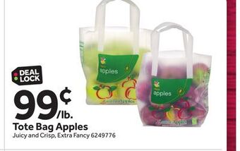 Stop&Shop Tote bag apples offer