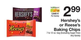 The Fresh Grocer Baking chips offer