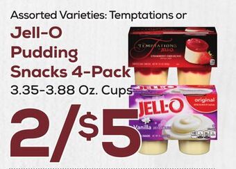 DeCicco & Sons Jell-o pudding snacks 4-pack offer