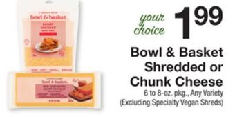 The Fresh Grocer Shredded or chunk cheese offer