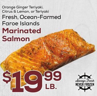 DeCicco & Sons Marinated salmon offer