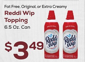 DeCicco & Sons Reddi wip topping offer