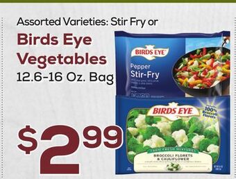 DeCicco & Sons Birds eye vegetables offer