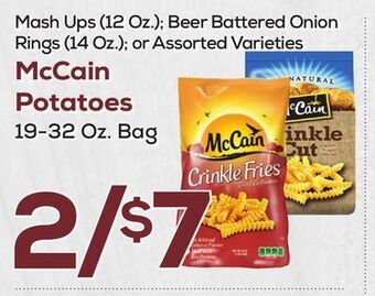 DeCicco & Sons Mccain potatoes, 19-32 oz. bag offer