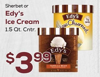 DeCicco & Sons Edy's ice cream offer