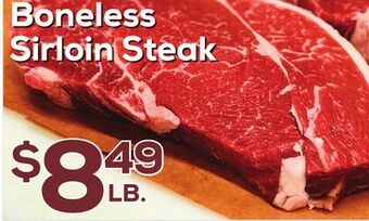 DeCicco & Sons Boneless sirloin steak offer
