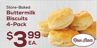DeCicco & Sons Buttermilk biscuits 4-pack offer