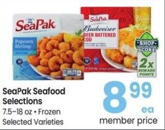 Albertsons SeaPak Seafood Selections offer