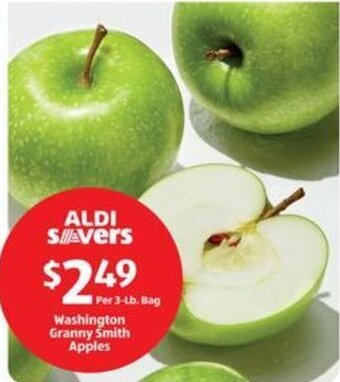 Aldi Washington Granny Smith Apples offer