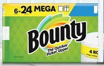 Target Bounty 6-pk. mega roll paper towels. offer