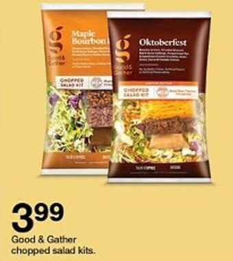 Target Good & Gather chopped salad kits. offer