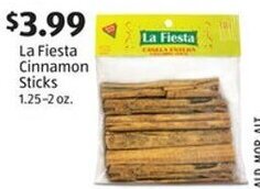 Aldi La Fiesta Cinnamon Sticks 1.25-2 oz. offer