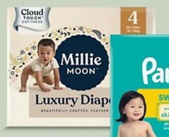 Target Millie Moon 72-ct. luxury diapers. offer