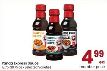 Albertsons Panda Express Sauce offer