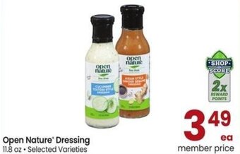 Albertsons Open Nature Dressing offer