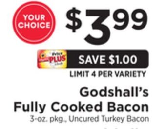 ShopRite Fully cooked bacon offer