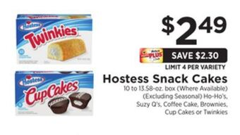 ShopRite Snack cakes offer