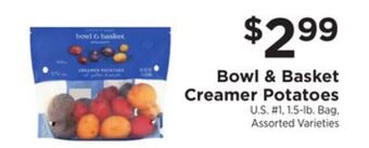 ShopRite Creamer potatoes offer