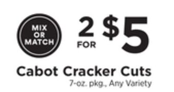 ShopRite Cracker cuts offer