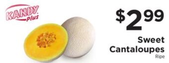 ShopRite Sweet cantaloupes offer
