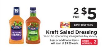 ShopRite Salad dressing offer