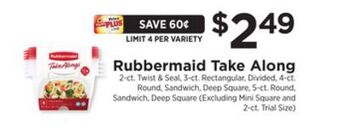 ShopRite Take along offer