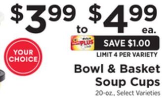 ShopRite Soup cups offer