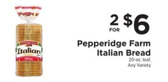 ShopRite Italian bread offer