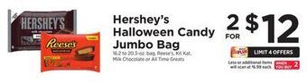 ShopRite Halloween candy jumbo bag offer