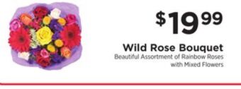 ShopRite Wild rose bouquet offer