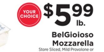 ShopRite Mozzarella offer