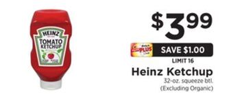 ShopRite Ketchup offer