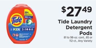 ShopRite Laundry detergent pods offer