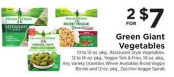 ShopRite Vegetables offer