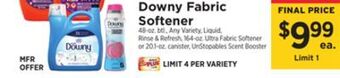 ShopRite Fabric softener offer