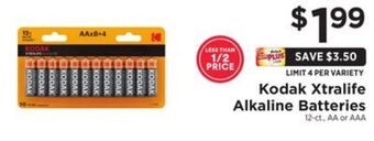 ShopRite Alkaline batteries offer