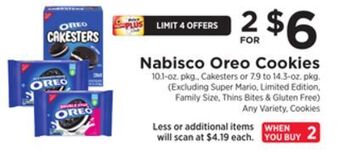 ShopRite Oreo cookies offer
