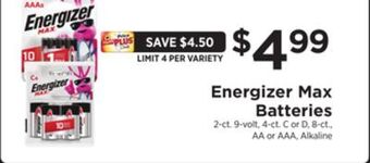 ShopRite Max batteries offer