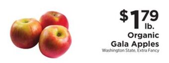 ShopRite Organic gala apples offer