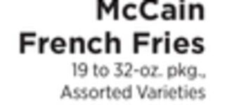 ShopRite French fries offer