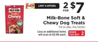 ShopRite Soft & chewy dog treats offer