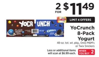 ShopRite 8-pack yogurt offer