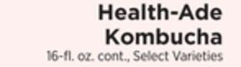 ShopRite Kombucha offer