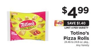 ShopRite Totino's pizza rolls offer