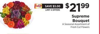 ShopRite Supreme bouquet offer