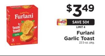 ShopRite Garlic toast offer
