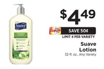 ShopRite Lotion offer