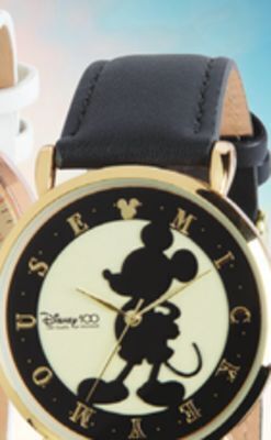 Big 5 Disney men's 100th anniversary mickey shadow watch offer