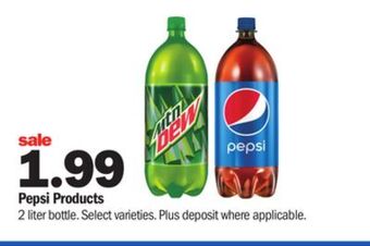 Meijer Pepsi products offer